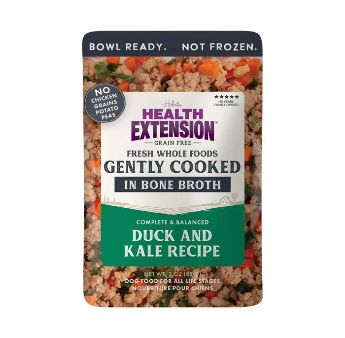 Health Extension Gently Cooked Duck Dog 3oz