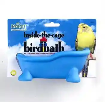 DISC JW Inside the Cage Bird Bath - 2.5" X 6"