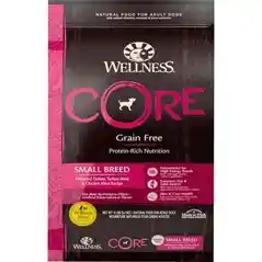Core Grain Free Natural Small Breed Health Turkey & Chicken Recipe Dry Dog Food 4-lb