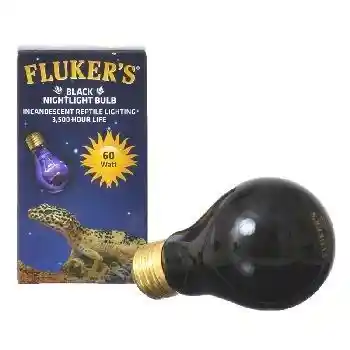 Fluker's Black Nightlight Bulb 60 Watt