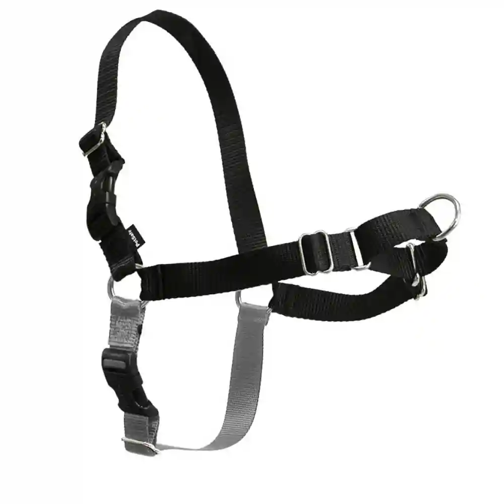 Easy Walk Harness, No Pull Dog Harness Medium Black