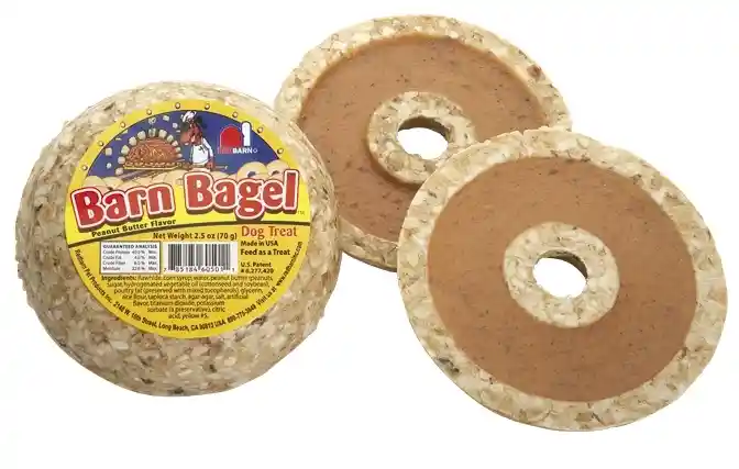 Redbarn Treat Bagel With Peanut Butter 2.5 Oz