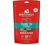 Dinner Patties Surf 'n Turf Grain Free Freeze Dried Raw Dog Food 14.0z