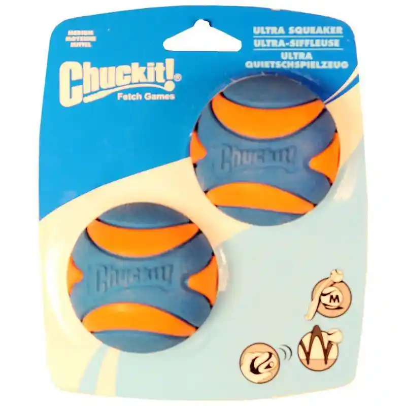 Can Toy Ultra Sqkr Ball 2pk Md;
