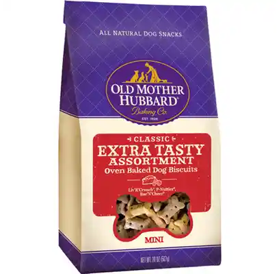 Crunchy Classic Natural Extra Tasty Biscuits Dog Treats Mini 20-oz