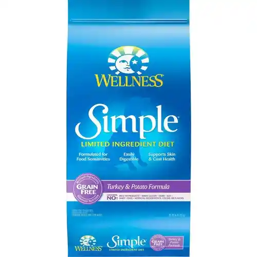 Wellness Simple Turkey & Potato Dog 26 Lbs
