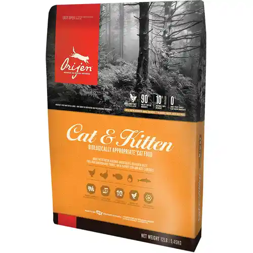 Dry Cat Food, Cat & Kitten, Biologically Appropriate & Grain Free 4-lb