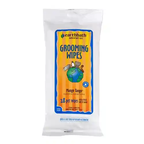 Mango Tango Grooming Wipes, 28 Ct