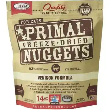 Freeze Dried Nuggets Grain Free Venison Formula Complete Diet For Dogs 14-oz