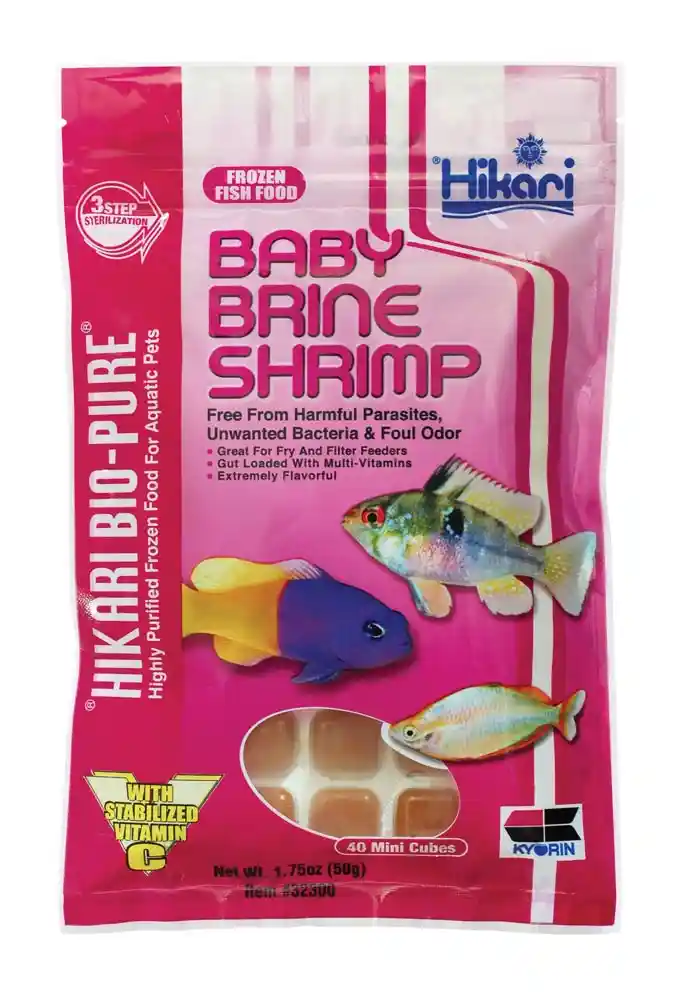 Hikari Frozen Baby Brine Cubes 1.75 Oz