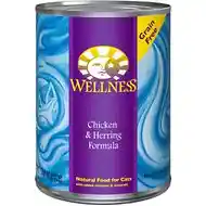 Wellness Can Cat Chicken & Herring 12.5 Oz