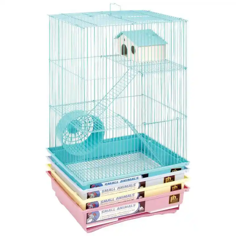 Prevue Gerbil & Hamster Cage 3-Story 14x11x22"