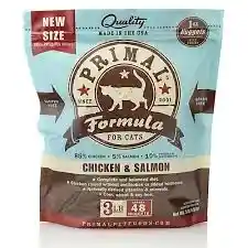 Raw Frozen Feline Chicken & Salmon Formula Nuggets Cat Food 3-lb