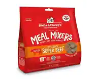 Meal Mixers Freeze Dried Raw Stella's Super Beef Grain Free Dog Food Topper 18-oz
