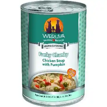 Funky Chunky Chicken Soup Canned Dog Food 14-oz