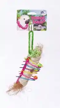 Tropical Teasers Bird Toy Rings Of Fire S/m