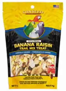 Sun Treat Trail Banana/rais Parrot 5 Oz