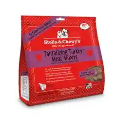 Meal Mixers Freeze Dried Raw Tantalizing Turkey Grain Free Dog Food Topper 18-oz