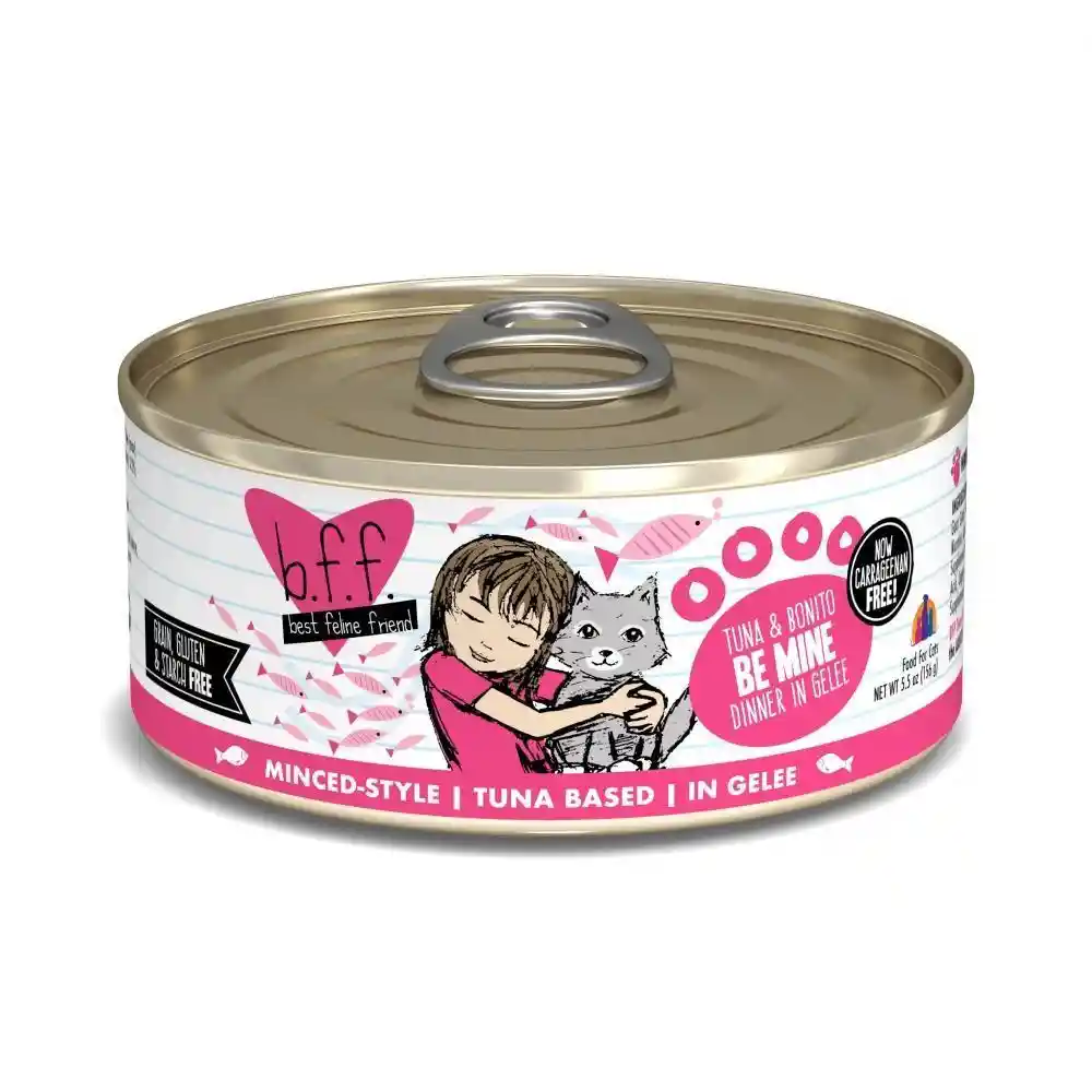 Bff Tuna & Bonito Be Mine In Gelee Canned Cat Food 5.5-oz