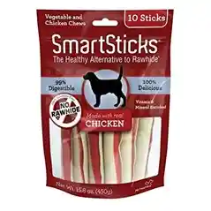 Smart Bones Smart Sticks Chicken 10 Pk