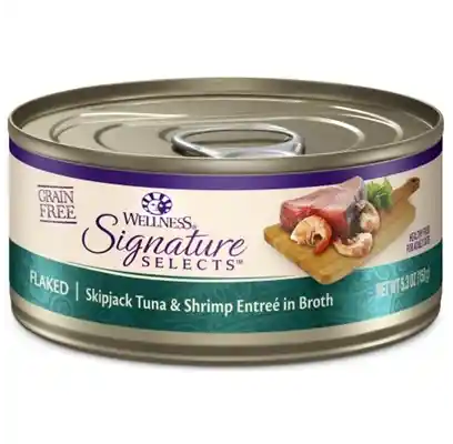 Wellness Can Cat Signature Tuna & Shrimp 5.3 Oz