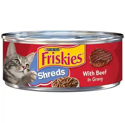 Friskies Shreds Beef W/gravy 24x5.5 Oz
