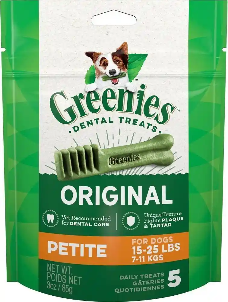 Original Petite Dental Dog Chews 27-oz