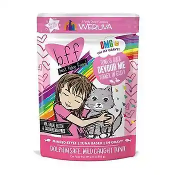 Bff Tuna & Duck Devour Me Pouches Wet Cat Food 3-oz