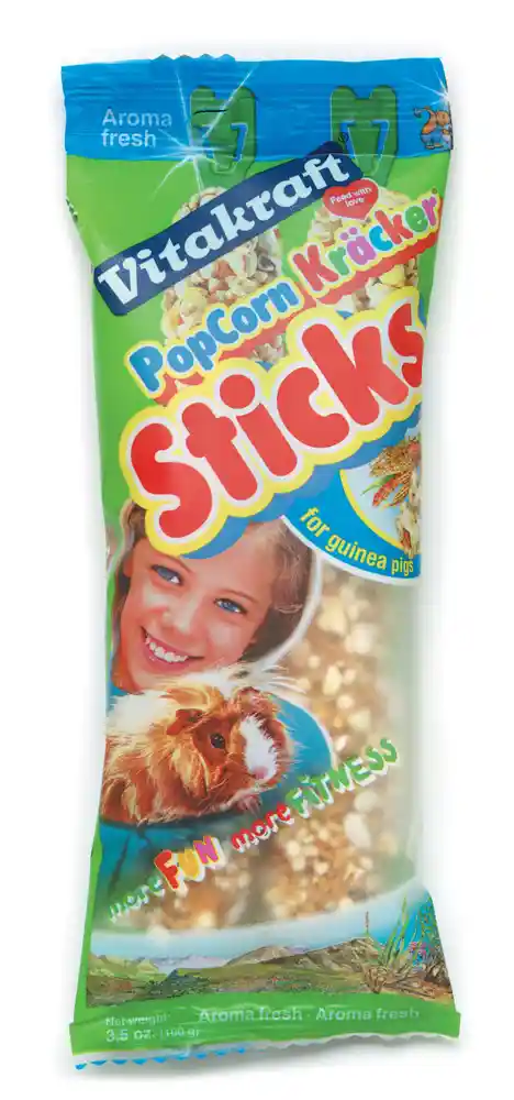 Guinea Pig Popcorn Sticks 3 Oz