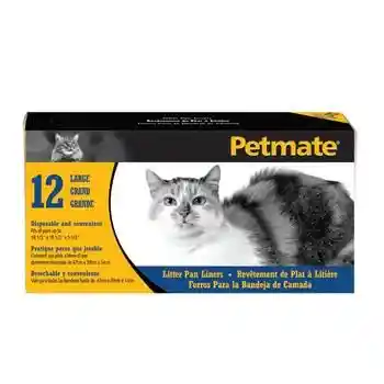 Van Ness Litter Pan Liners 12pk Large