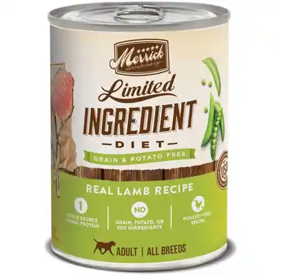 Limited Ingredient Diet Grain-free Real Lamb Recipe Canned Dog Food 12.7-oz