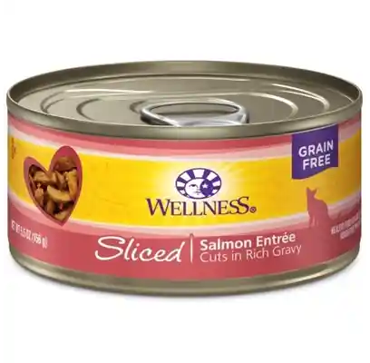 Wellness Cat Slice Salmon 5.5 Oz