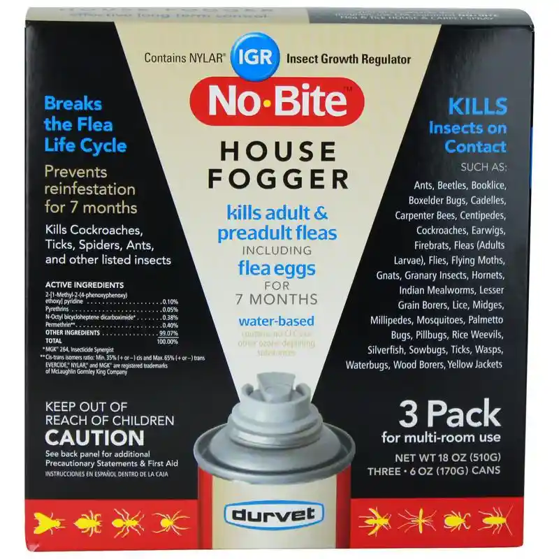 No Bite Igr House Fogger 6 Ounce/3 Pack