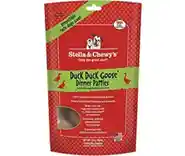 Dinner Patties Duck Goose Grain Free Freeze Dried Raw Dog Food 25-oz