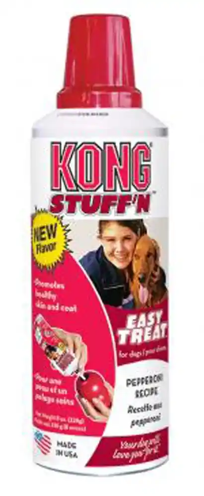 Kong Dog Stuff' N Squeeze Pepperoni 8 Oz