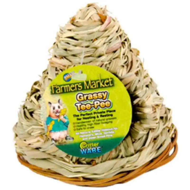 Grassy Tee Pee Hideout Small