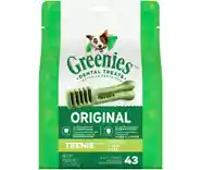 Original Teenie Dental Dog Chews 12-oz