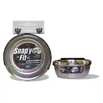 Mid-west Snap'y Fit Water & Feed Bowl 1 Qt