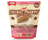 Pronto Raw Turkey & Sardine Frozen Dog Food 4-lb
