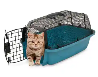 Look N' See Pet Carrier Pearl Waterfall 12x19x6"