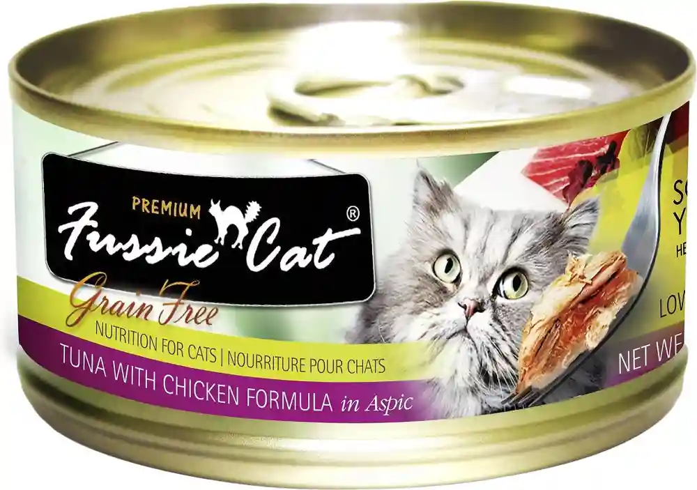 Premium Tuna With Chicken Formula In Aspic Grain-free Canned Cat Food 2.82-oz
