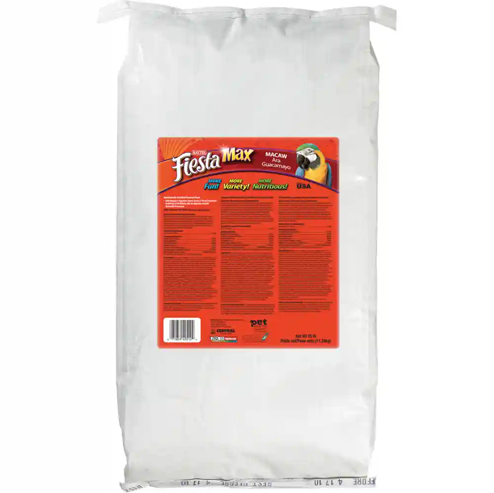 Kaytee Fiesta Macaw 25 Lbs