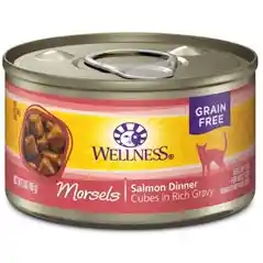 Wellness Salmon Cubes With Spinach 3 Oz