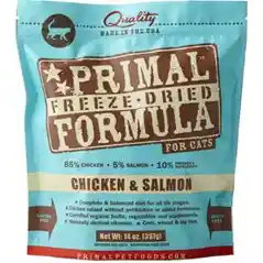 Freeze Dried Nuggets Grain Free Chicken & Salmon Formula Cat Food 14-oz
