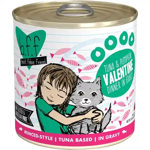 Bff Tuna & Pumpkin Valentine Canned Cat Food 10-oz
