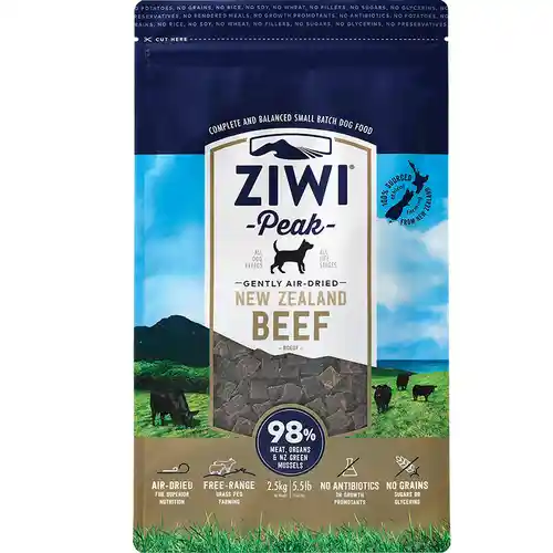 Ziwi Peak Dog Air Dried Beef 5.5 Lbs