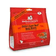 Meal Mixers Freeze Dried Raw Stella's Super Beef Grain Free Dog Food Topper 3.5-oz