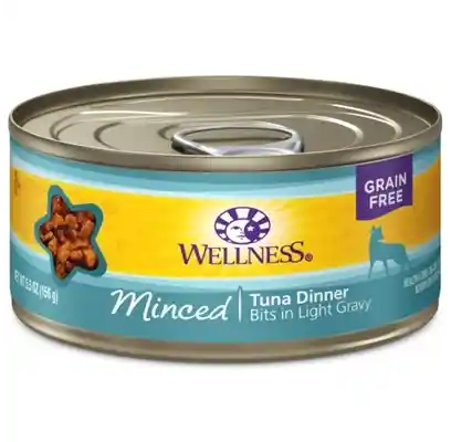 Wellness Can Cuts Minced Tuna 5.5 Oz
