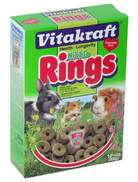 Small Animal Nibble Rings 10.66 Oz