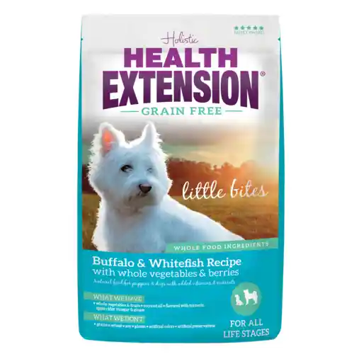 Little Bites Small Breed Grain Free Buffalo & Whitefish Recipe Dry Dog Food 10-lb